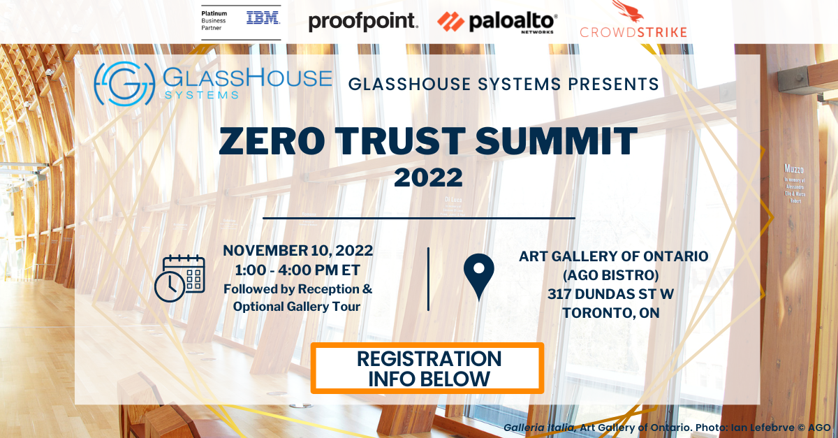 Nov 10, 2022 GHS ZERO TRUST SUMMIT INPERSON